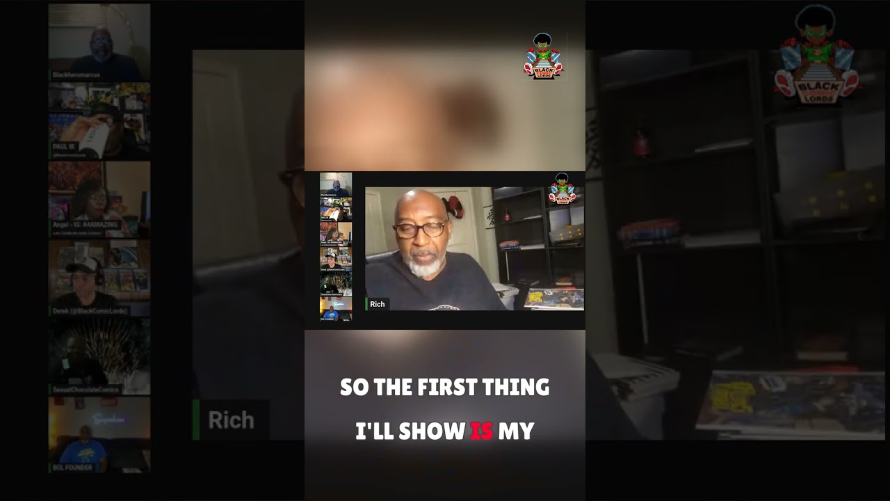 OG Big Rich — spotlight on Black faith comics