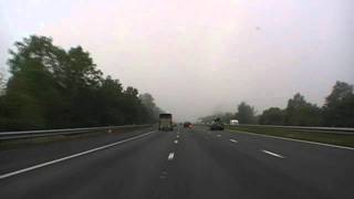 preview picture of video 'Driving On The M5 From J28 (Honiton) To J29 (Exeter Airport), England 19th August 2011'
