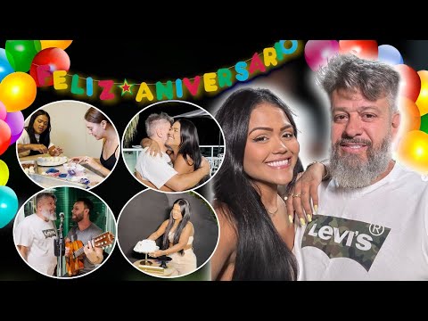 FIZ UMA FESTA SURPRESA PRO MEU PAI!!!