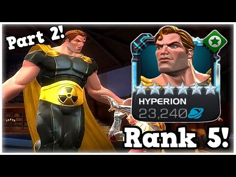 6 Star Rank 5 Hyperion Part 2! | Marvel Contest of Champions