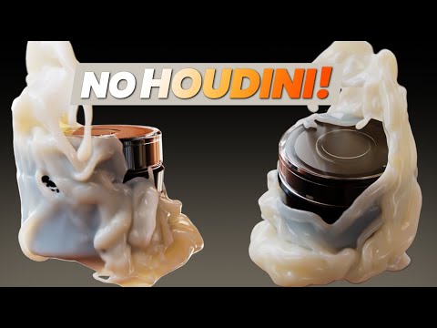 Realtime Creamy Swirls for Food & Beauty Ads | LiquiGen Tutorial