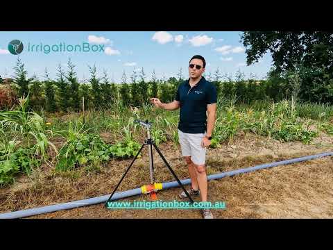 DuCaR Atom 22 Impact Sprinklers, most efficient small to mid range impact irrigation sprinklers