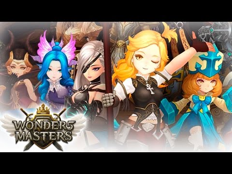 Wonder 5 Masters - Heroes & Skins - Android on PC - F2P - KR/EN