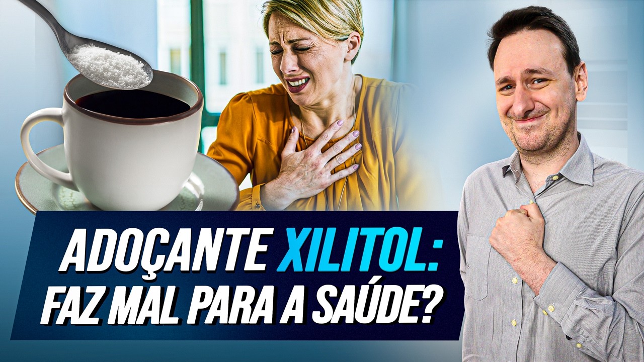 ADOÇANTE COM XILITOL: MAIOR RISCO DE INFARTO? 🫀