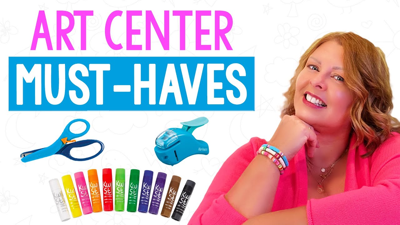 10 Things Your Preschool Art Center Needs TODAY!