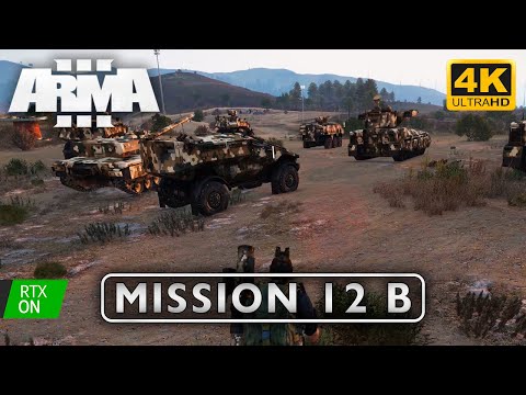 〈4K〉ArmA 3 The East Wind: Exit Strategy Campaign Walkthrough - No Commentary GamePlay v.B
