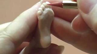 How to Sculpt A Sexy Lady  - Feet Tutorial (Excerp