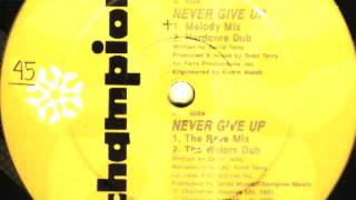 Todd Terry Project - Never Give Up (The Rave Mix)