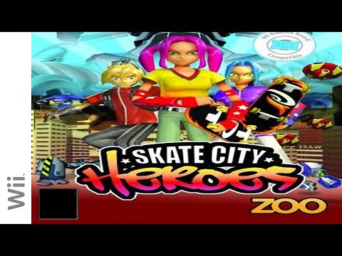 ||Simple Skating|| Skate City Heroes (WII)