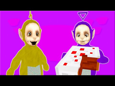 Tinky Winky Give Laa Laa Cake