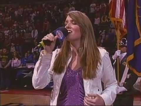 Abbey McCormack Performing The National Anthem