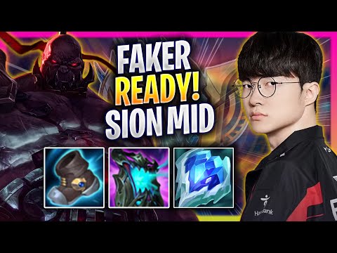 FAKER IS READY TO PLAY SION MID! - T1 Faker Plays Sion MID vs Zoe! | Season 2025