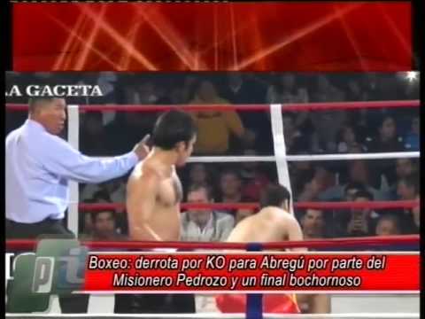 El Misionero Juan C. Pedrozo castigó a Luis Abregú.-