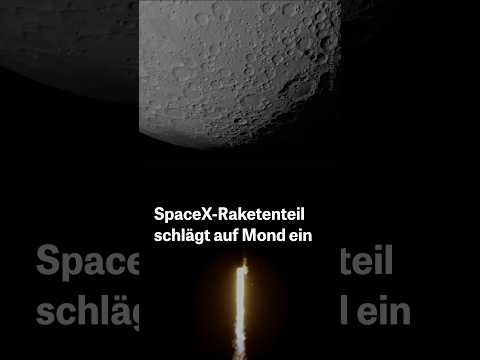 Video Thumbnail: SpaceX-Raketenteilschlägt auf Mond ein