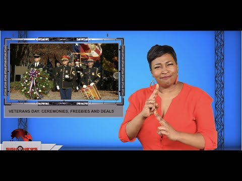 Veterans Day: Ceremonies, freebies and deals (ASL - 11.11.19)