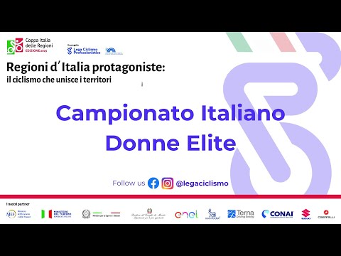 Diretta - Campionato Italiano Donne Elite 2025