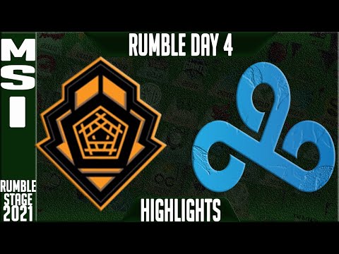 PGG vs C9 Highlights | MSI 2021 Rumble Group Day 4 | Pentanet vs Cloud9