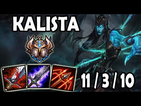 Kalista vs Kaisa ADC Ranked Challenger EUW
