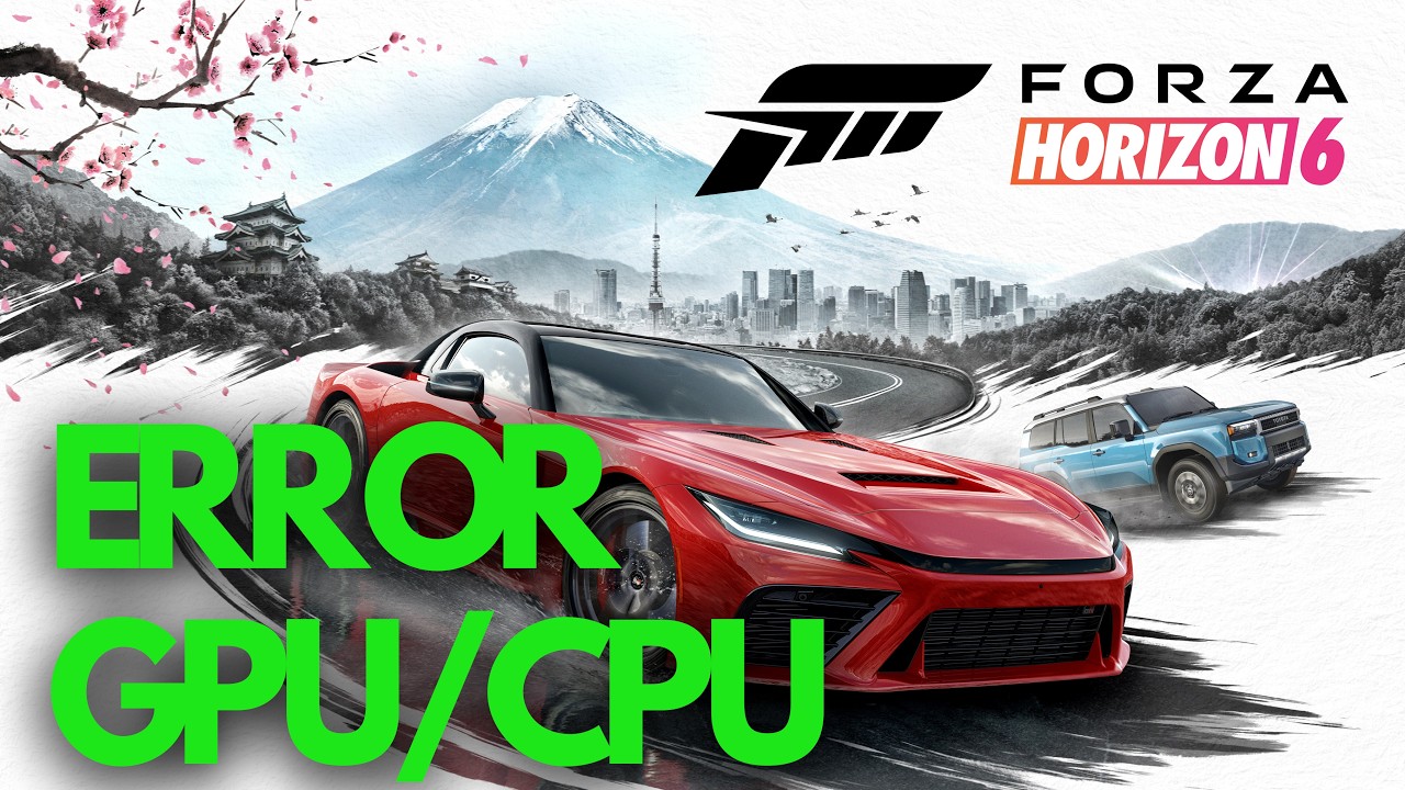 Forza Horizon 6 SOLUCIÓN Advertencia Compatibilidad, GPU No Compatible Error CPU FH10 FH201 FH205