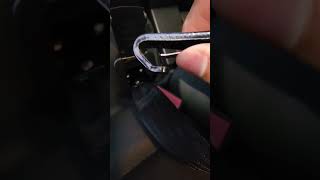 How to attach and remove a child seat latch off the anchor