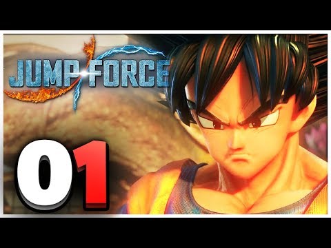 JUMP FORCE Walkthrough Part 1 Superhero Rebirth! (PS4 Pro Gameplay)