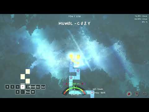 【Pure Perfect】[ADOFAI Custom Play] MUWOL - C O Z Y (Map by pinball & dayday)