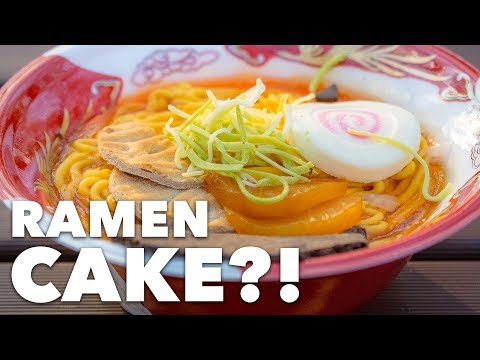 Japanese CHRISTMAS CAKES + Tokyo RAMEN CAKE! | Yoyogi Park, Tokyo [4K]