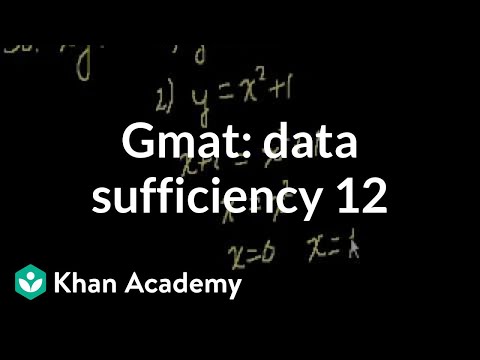 GMAT: Data Sufficiency 12