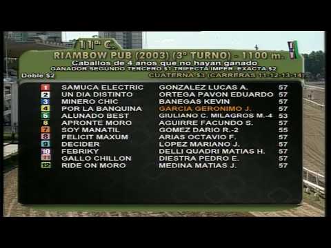 Carr.11 Premio: RIAMBOW PUB (2003) (3º TURNO)