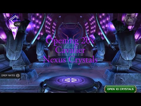 Opening 20x Cavalier Nexus Crystals...MCOC