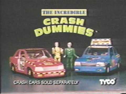1992 The Incredible Crash Dummies Toy Commercial