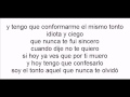 El tonto que no te olvido victor manuelle con letra