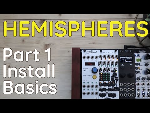 Hemispheres for Ornament and Crime Part 1: Installation, getting started, and 5 patch ideas