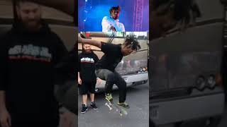 Juice Wrld in the hood #rap #hiphop #music #juicewrld #ripjuiceworld