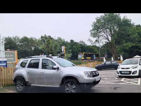 We drive up the A21 from the Vauxhall Inn to Tescos at Riverhead