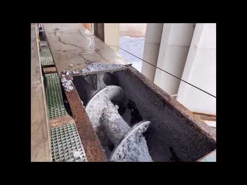 Video: Screw Conveyor for Wet Paper Pulp - Screw Conveyor Parts