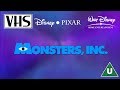 Opening To Monsters Inc UK VHS 2002