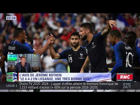 After Foot du mardi 29/05 - Partie 2/6 - L'avis de Jérôme Rothen sur le 4-4-2 losange