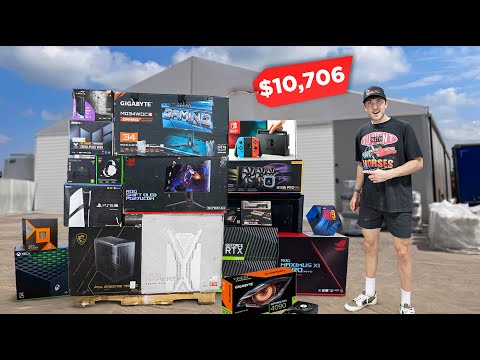 I Bought a $10,706 Gaming Amazon Return Pallet