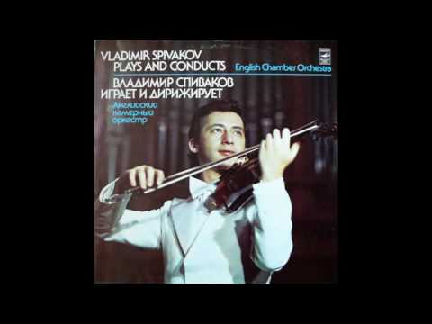 Vladimir Spivakov Plays And Conducts English Chamber Orchestra - Concerto nr. 2 and no. 5
