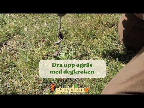 Pull up weeds with the dough hook - Gardenhacks by GardenR