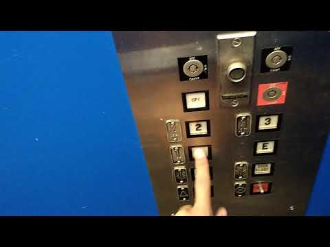 1981 Montgomery Hydraulic Elevator At Historic Lincoln Building Kansas City, Missouri