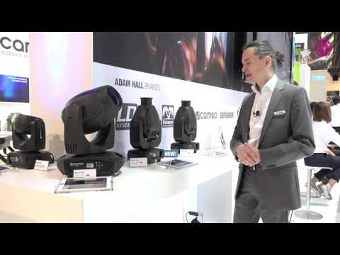 Adam Hall Group demos Cameo’s Auro Series of LED moving heads