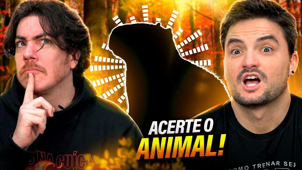 DESAFIO - ACERTE O SOM DOS ANIMAIS com BRUNO MOZKA