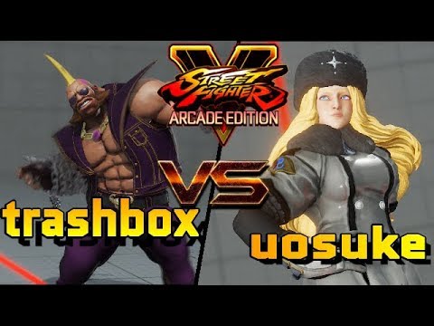 SFV/SF5 AE ☆ trashbox(bridie) VS  uosuke (Kolin)  Ranked match Street fighter V Arcade Edition