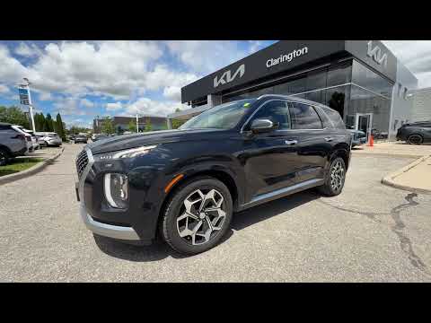 2021 Hyundai Palisade in Gray for sale at Clarington Kia in Bowmanville, ON
