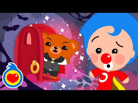 ¡Veo, Veo Colores en Halloween! 🎃🚪 Juego de Puertas Sorpresa | Video Didáctico | Plim Plim