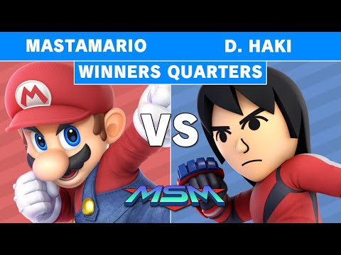 MSM 201 - POW | Mastamario (Mario) Vs EMP | D.Haki (Mii Brawler) Winners Quarters - Smash Ultimate