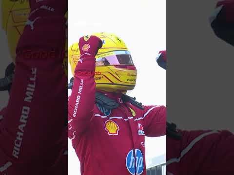 Lewis Hamilton's First Ferrari Win ❤️