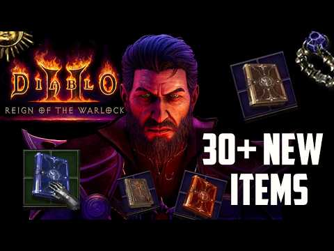 NEW DIABLO 2 ITEMS | Reign of the Warlock